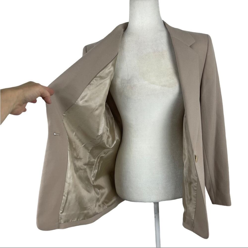 Pendleton Virgin Wool Single Button Blazer Sz 14p - image 8